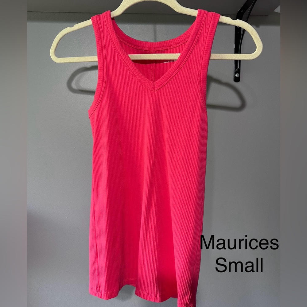 Lot of FOUR: Maurices Ribbed Tank Tops